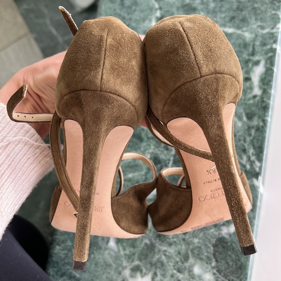 Lancer Pump Olive/Brown Suede - Picture 4 of 4